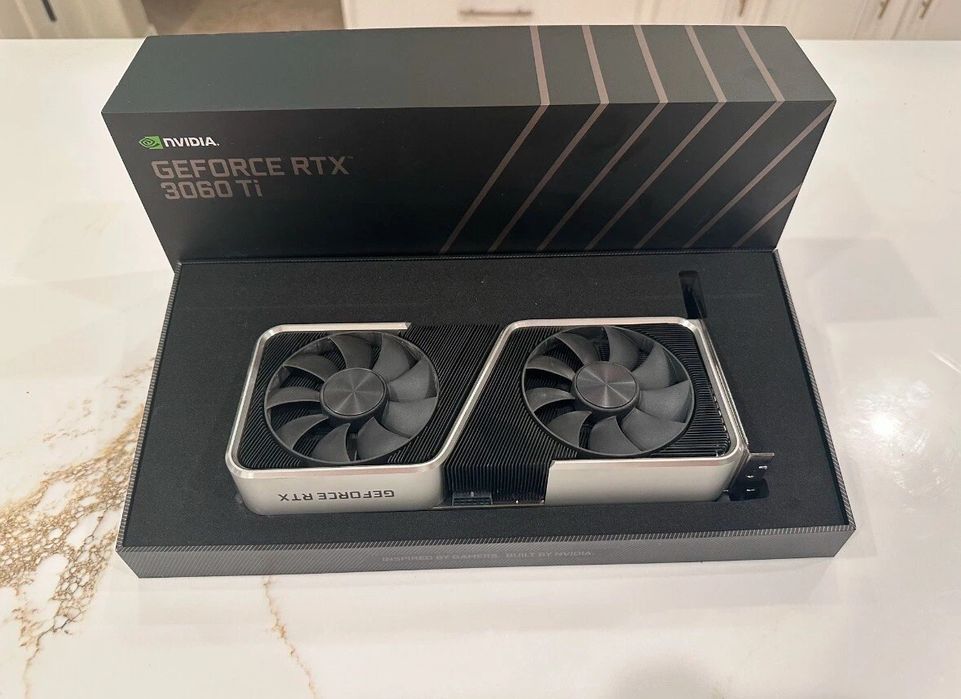 NVIDIA GeForce RTX 3060 Ti Founders Edition 8GB GDDR6 Graphics Card