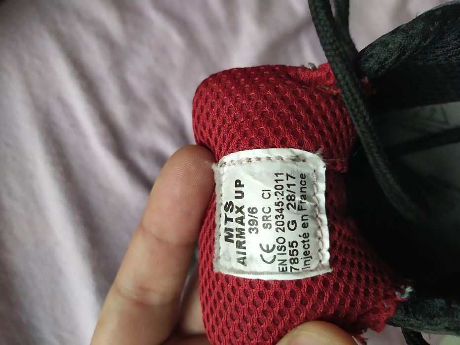 Френска обувка с твърдо бомбе MTS AIRMAX UP