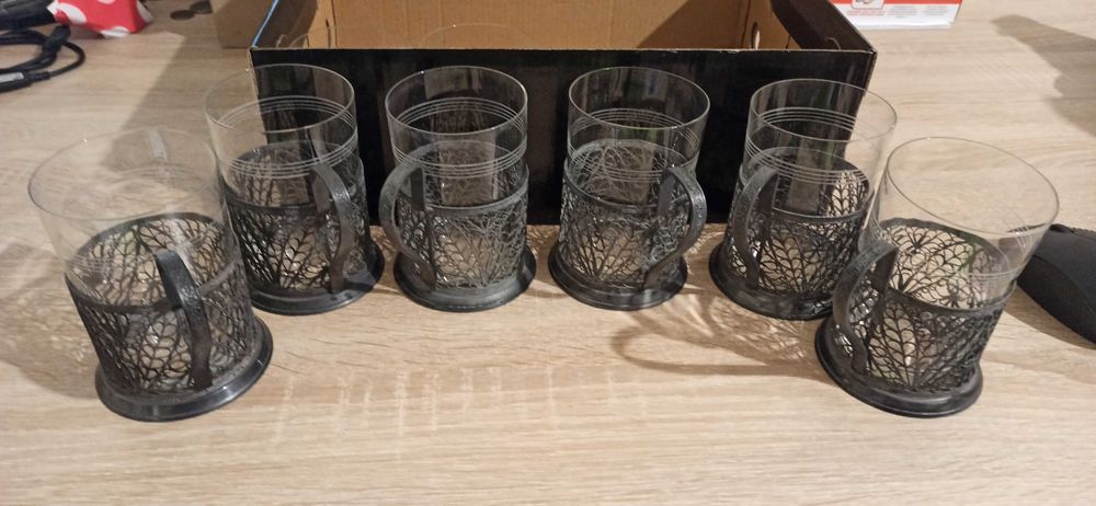 Руски стакани подстакани мнц филигран