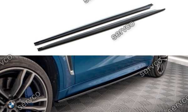 Praguri Bmw X6 M F86 2014-2018 v1 - Maxton Design