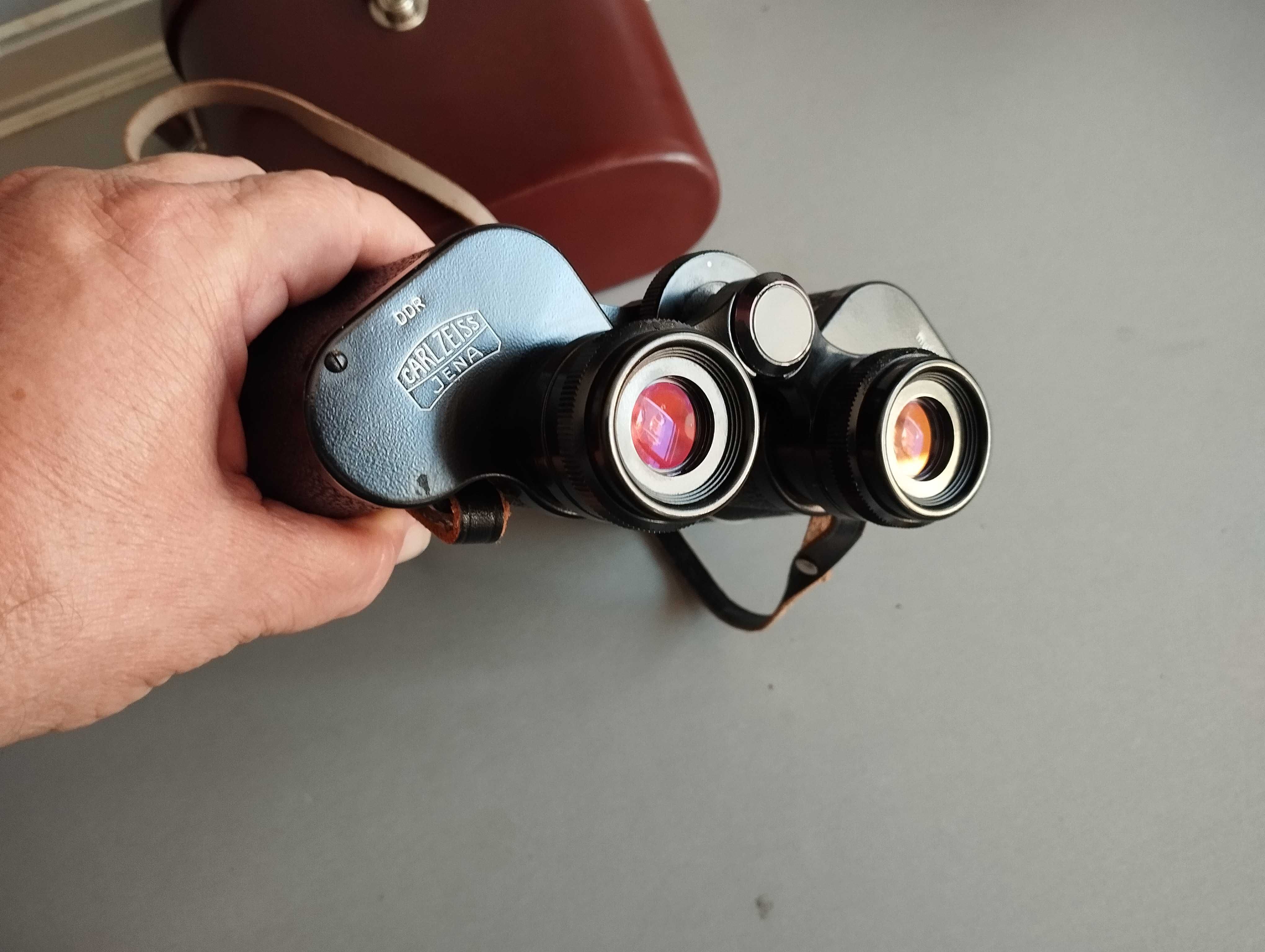 ТОП Немски Бинокъл Carl Zeiss Jena JENOPTEM-MULTI-COATED -10 х 50W-ГДР