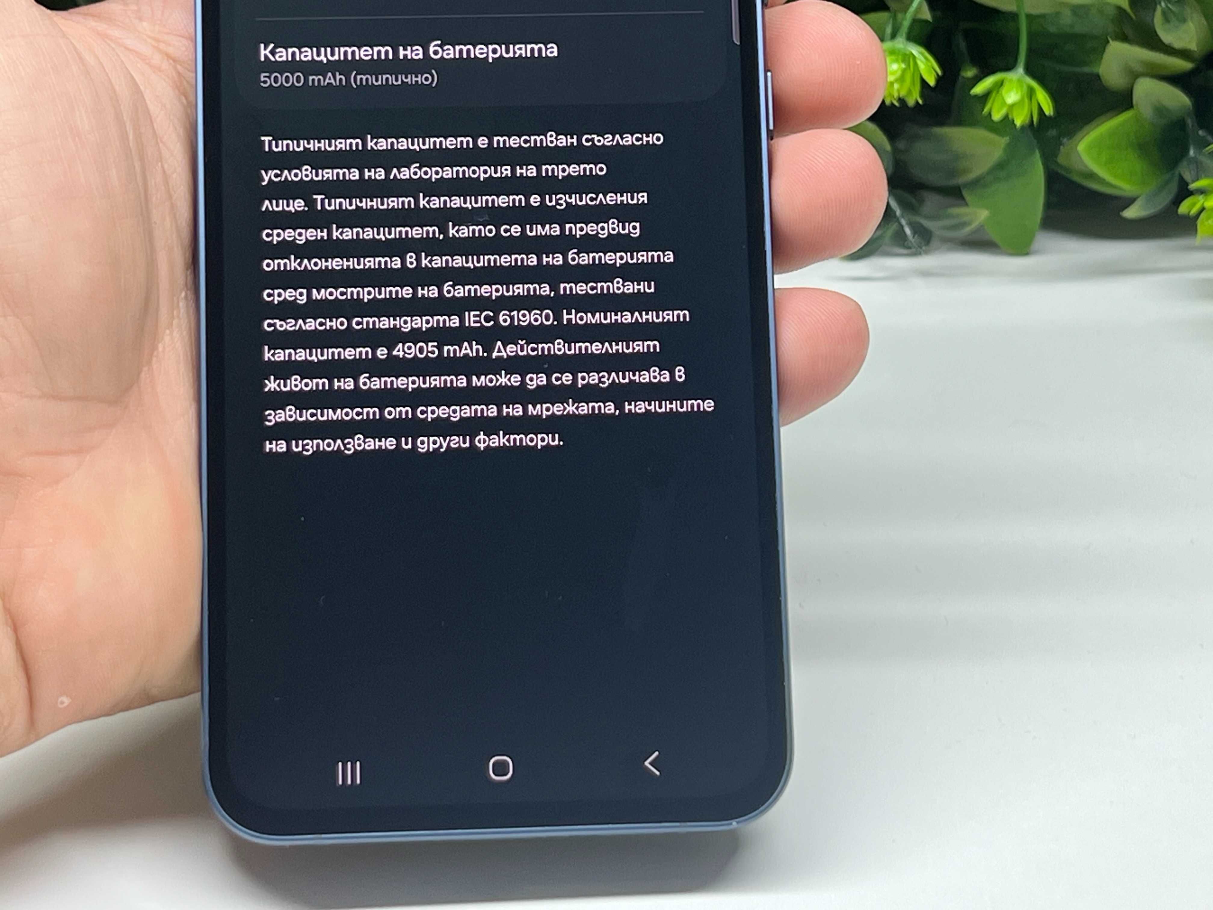 ! КаТо НоВ ! Samsung A55 5G 128GB Гаранция Navy