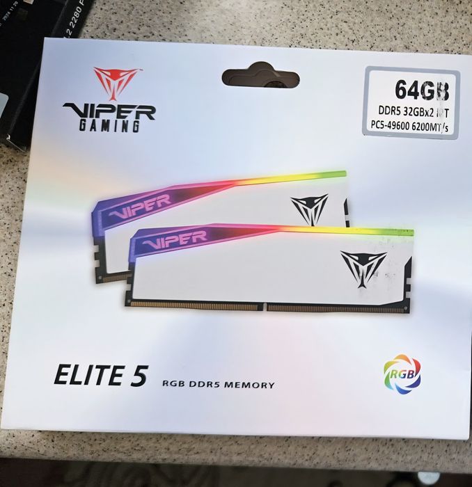 Memorie ddr5 kit 2x32 gb 6200 Viper Elite 5