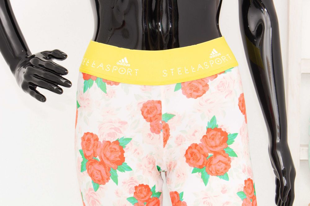 Adidas Stella McCartney оригинален дамски клин рози висока талия XS