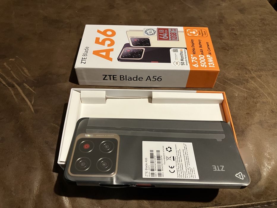 ZTE Blade A56 smrt phone,буквално чисто нов
