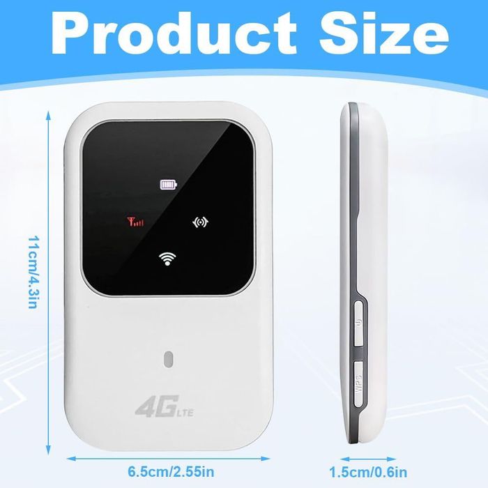 Hotspot Wifi portabil RYOKO PRO,4G,150mbps,cu sim,sigilat