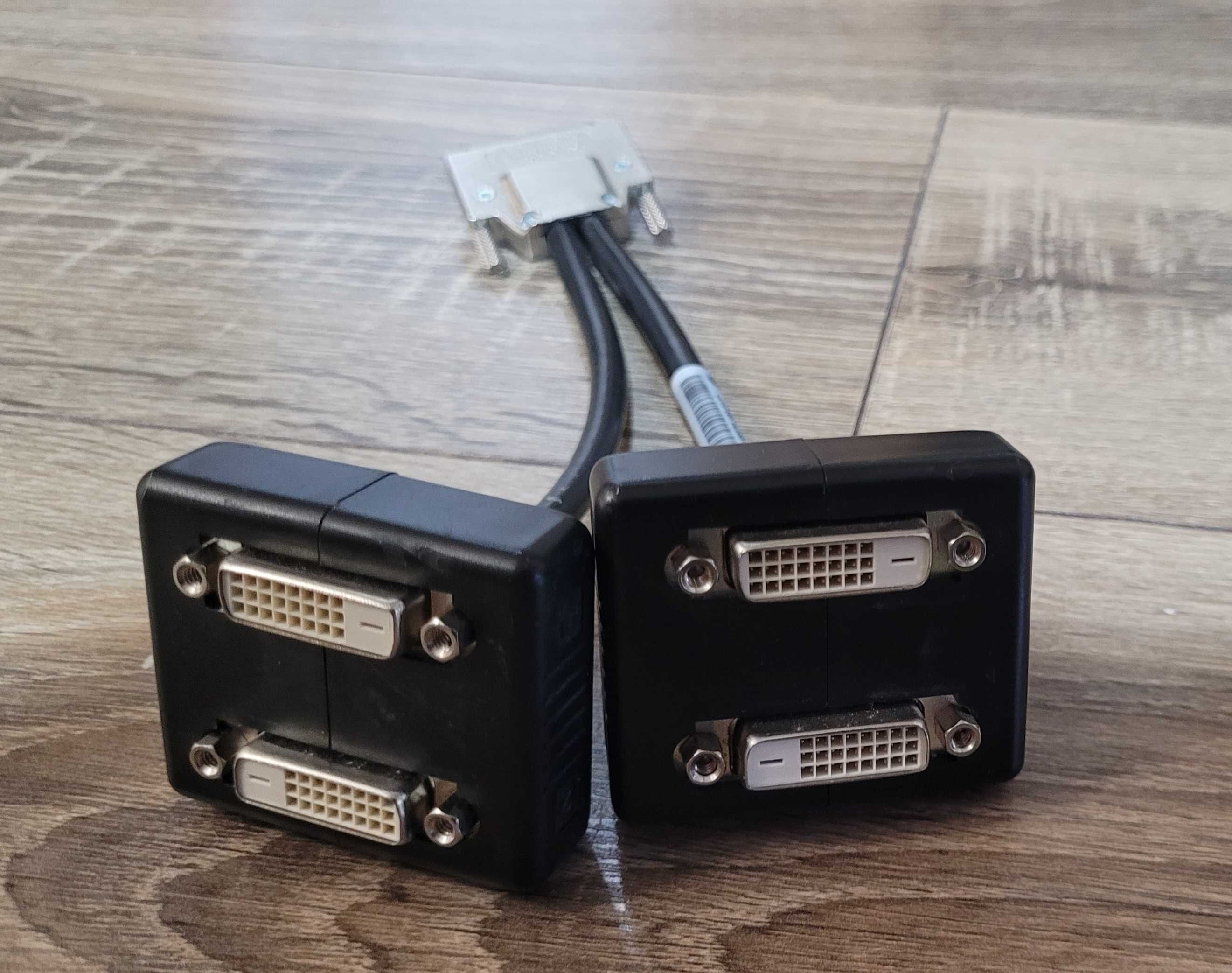 Кабель переходник для Quadro NVS 420 VHDCI to 4x DVI Adapter