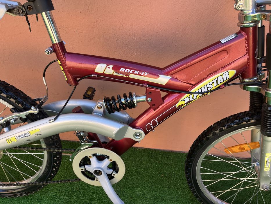 Немски Велосипед ALPINSTAR 20цола 1x6 Внос Германия