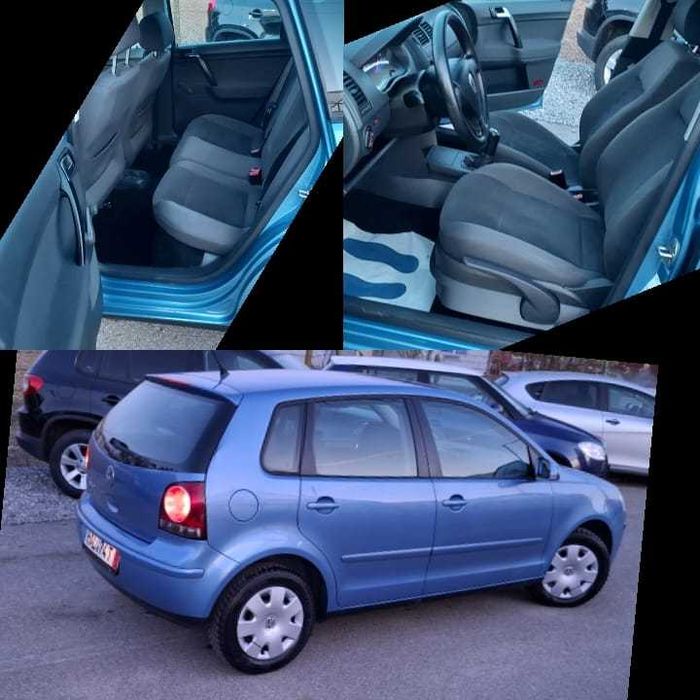 Vw polo family 1.2 benzina 2008 euro4 .(albastru ocean)