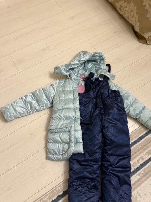 Куртка с комбинезоном б/у