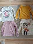 set lot 4 bluze 134 7 8 9 ani c&a cool club fete fata fetita