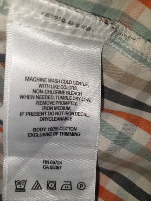 Vand camasa barbateasca cu patratele Columbia S