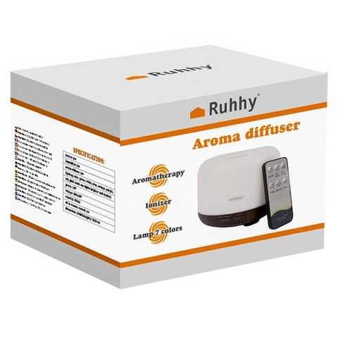 Дифузер, овлажнител, йонизатор, нощна лампа - 4 в 1