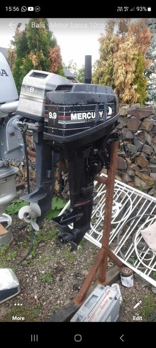 Vand Mercury 9.9cp 2 timpi