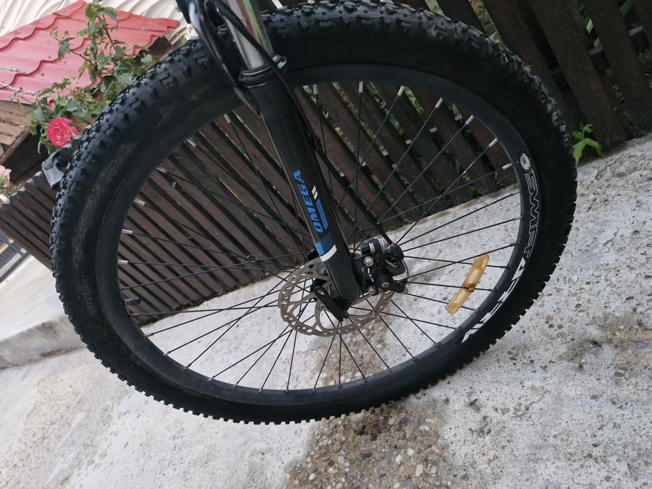 Bicicleta MTB 27.5" Omega Gerry, cadru aluminiu, frane pe disc mecanic