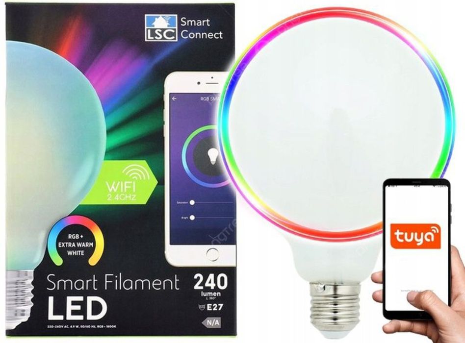 LSC Smart Connect Smart filament bulb смарт крушки стъклени