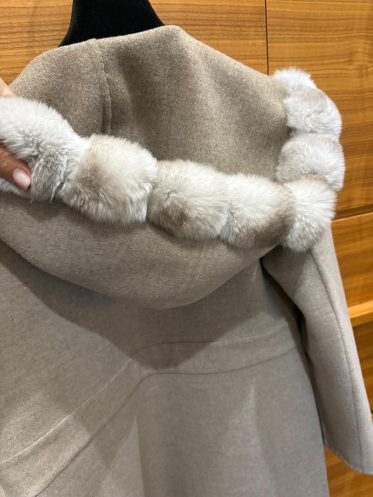 Zima atelier - палто с естествен косъм от чинчила