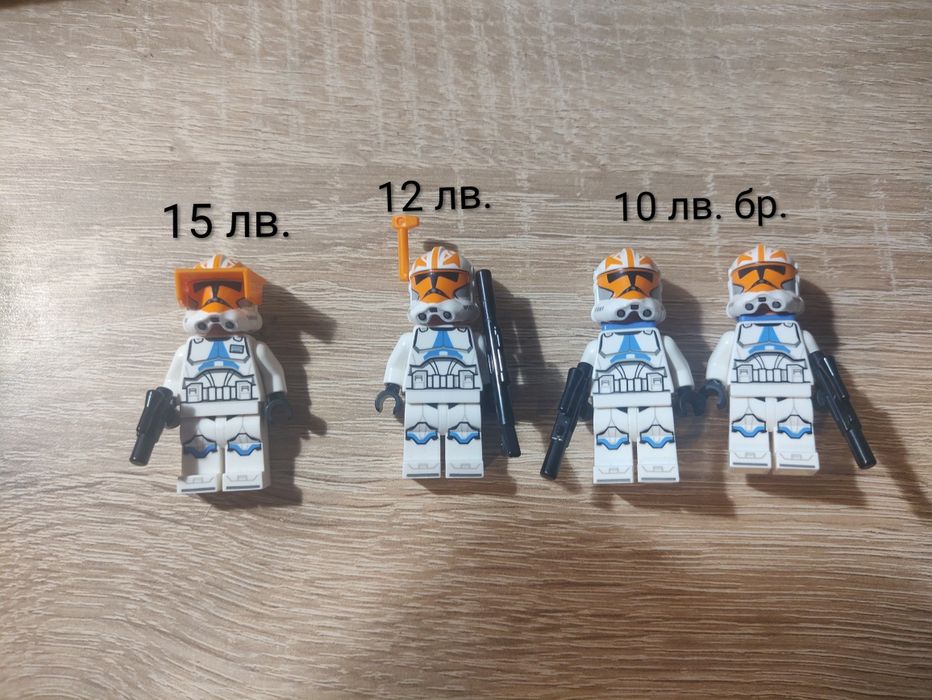 Оригинални Lego Star Wars човечета