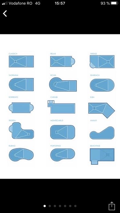 Constructii Piscine pe Liner, Mozaic