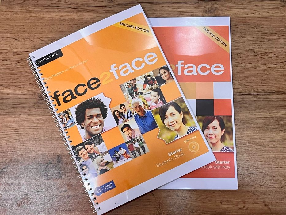 Английский язык учебники Face2Face все уровни в наличии