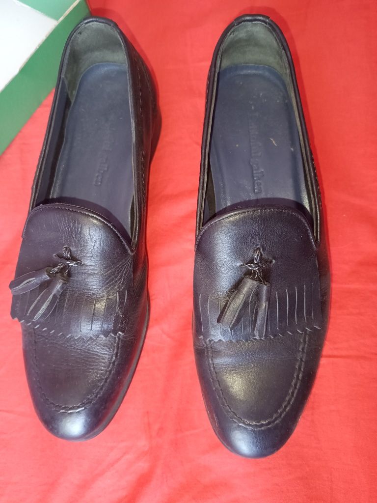 Pantofi bărbat din piele de la ;;Pantoful galben""  măr 40/41