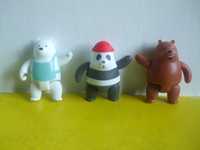 Lot de 3 figurine / jucarii Mc. Donalds We Bare Bears