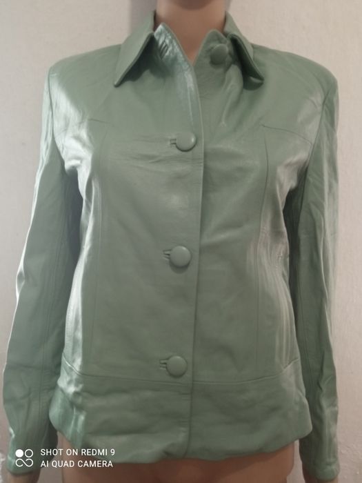 GEACĂ de piele,de damă, originală de la ERTON.Made in ITALY.