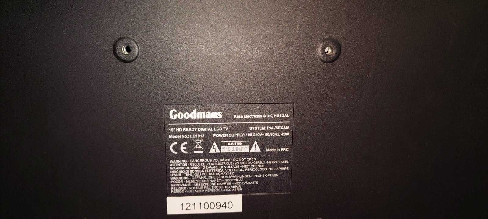 Телевизор goodmans ld1912