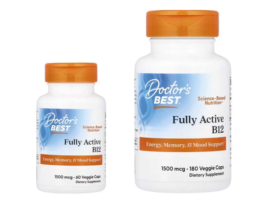 Doctor's Doctors Best Fully Active B12 активный витамин B12 Б12