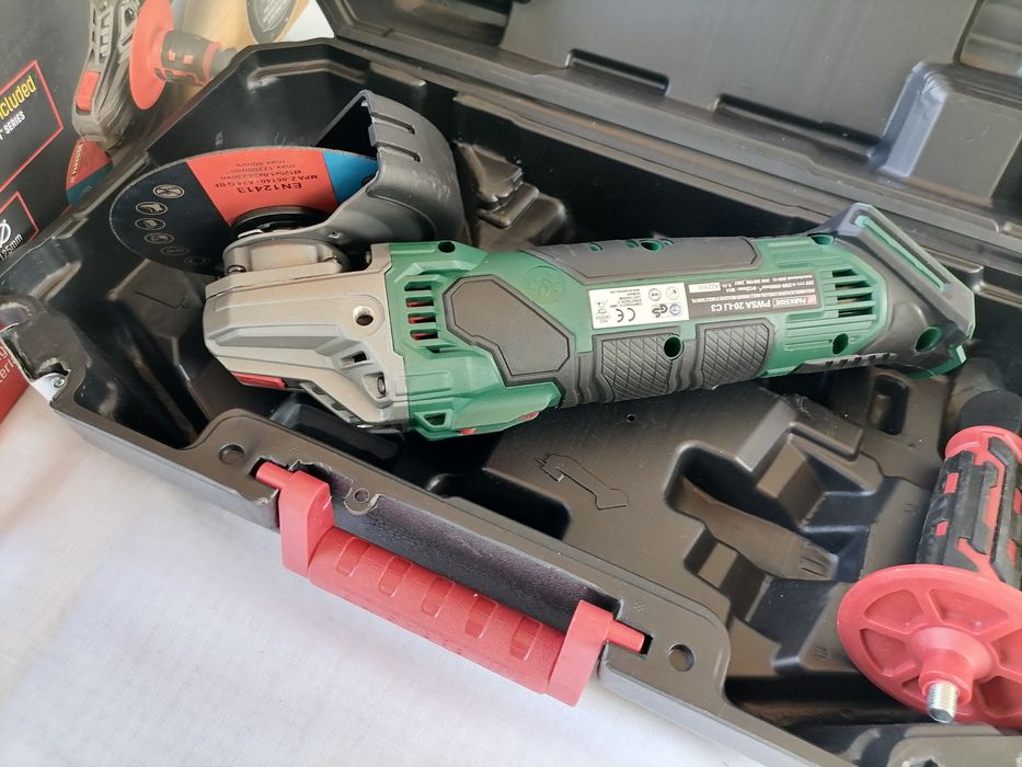 Нов Акумулаторен Ъглошлайф Флекс PARKSIDE 20V Германия