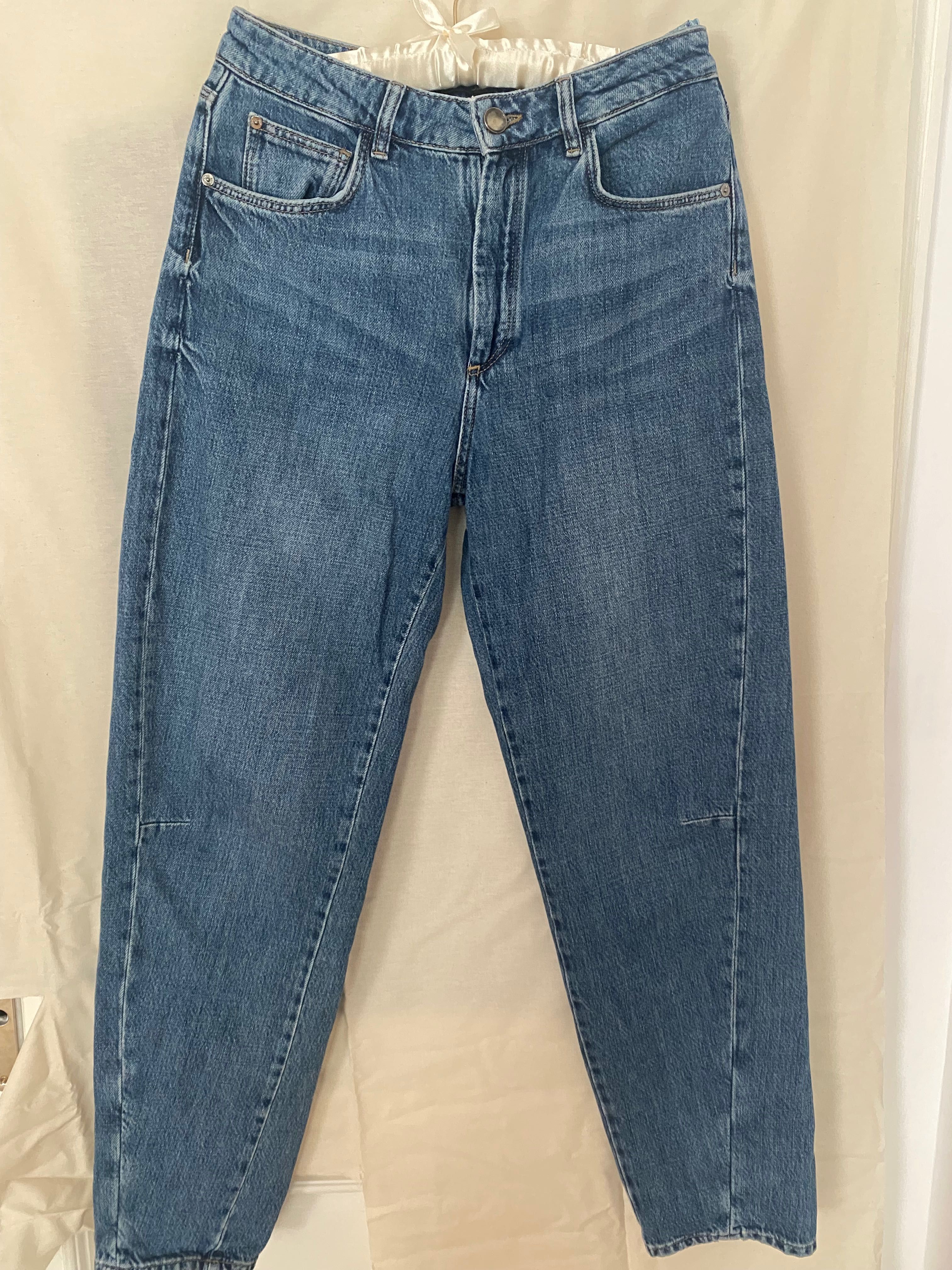 Дънки Massimo Dutti, широк модел, 38 размер