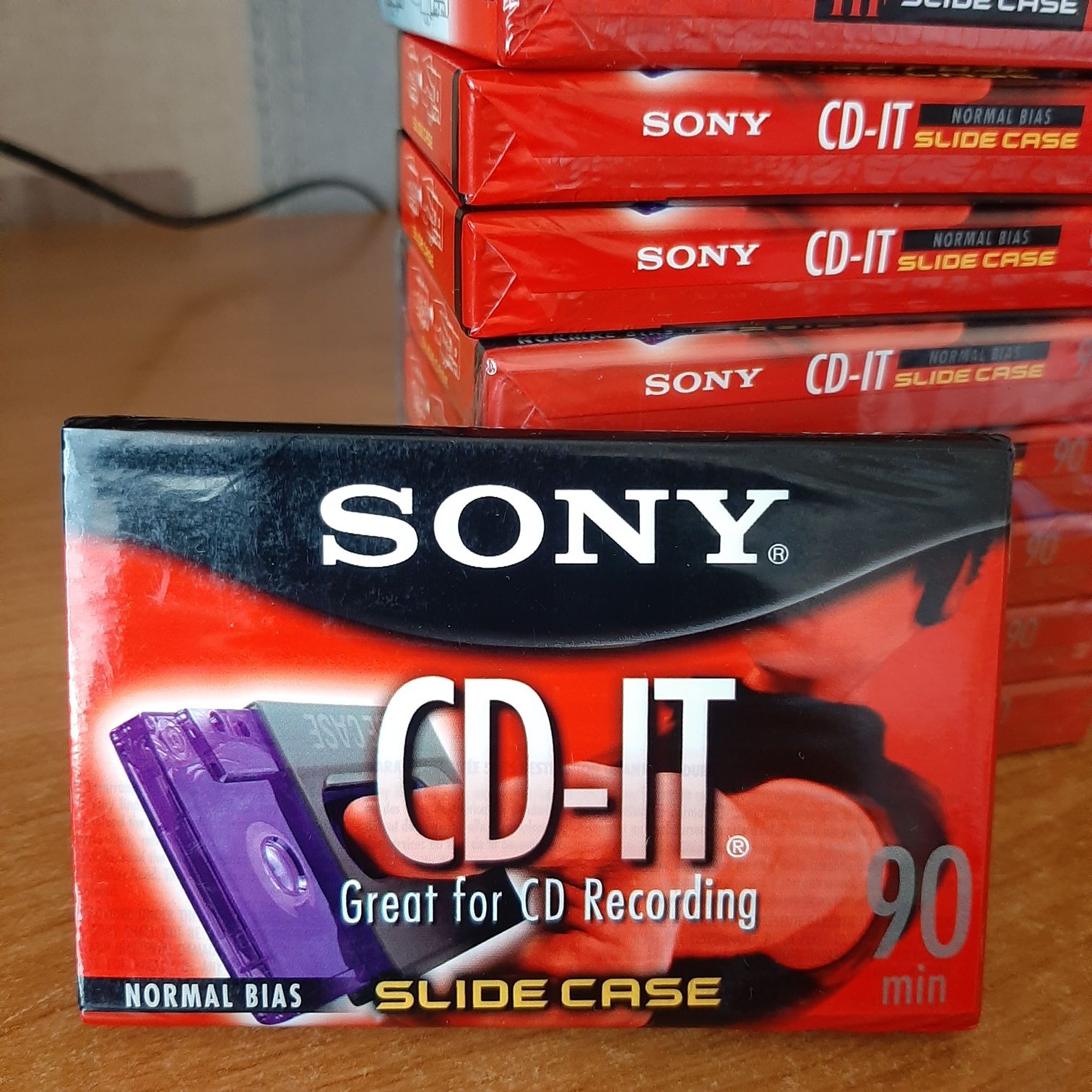 Аудио кассеты Sony CD-IT Slide Case