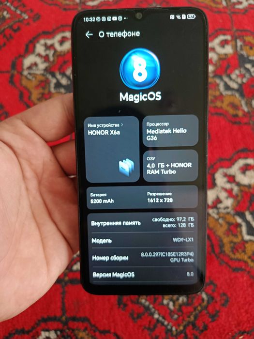 Honor X6a xolati yaxshi