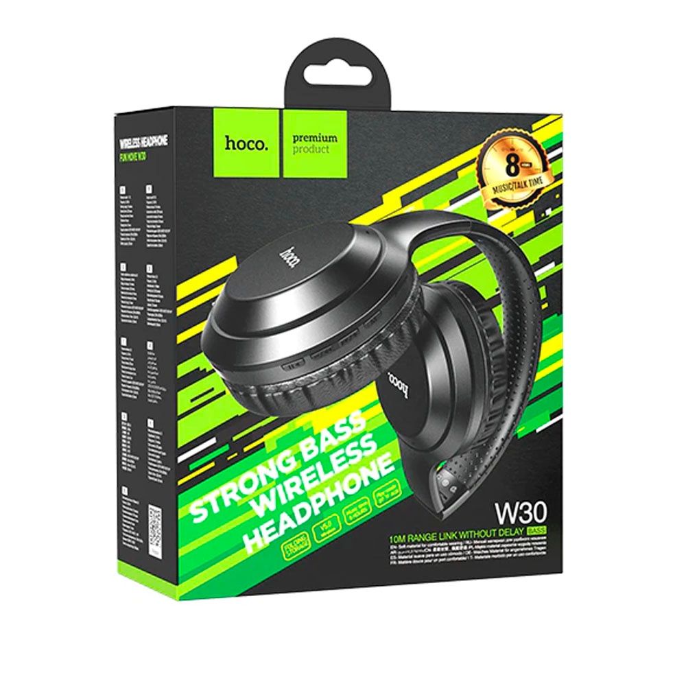 Наушники HOCO W30 Fun move BT headphones беспроводные наушники полнора