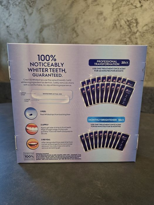 Benzi albire Crest 3D whitestrips