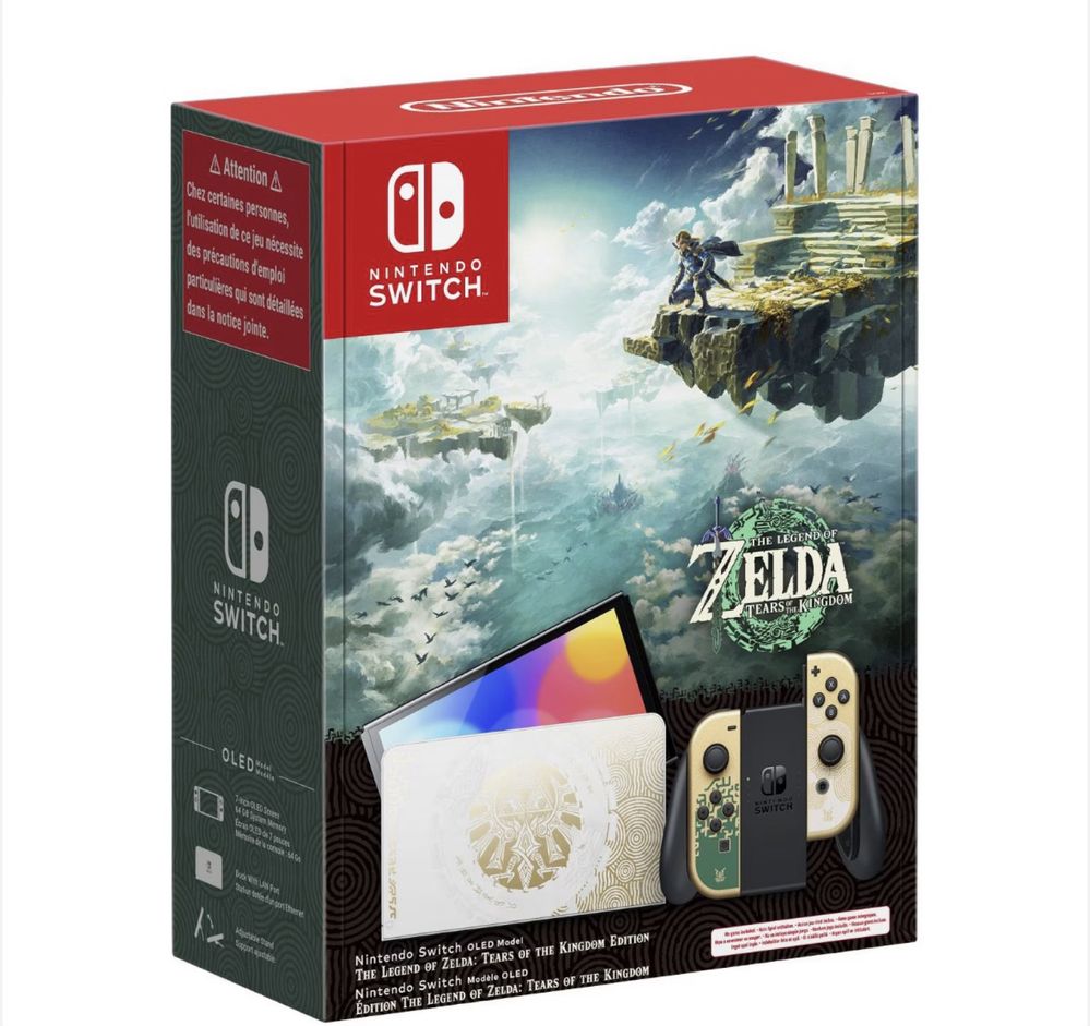 Конзола Nintendo Switch OLED Zelda Tears of the Kingdom Edition