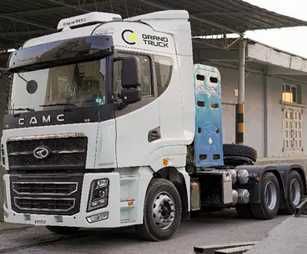 CAMC H9 CNG 6×4 metan gazli 430 ot kuchi