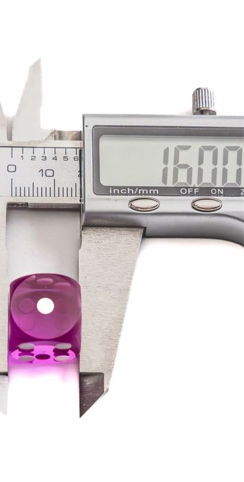 Zaruri transparente translucente Barbut Backgammon 16mm 14.5mm 12.7mm