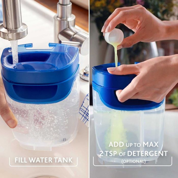 Vileda H2Pro Flat Mop – Set mop cu găleată dublă