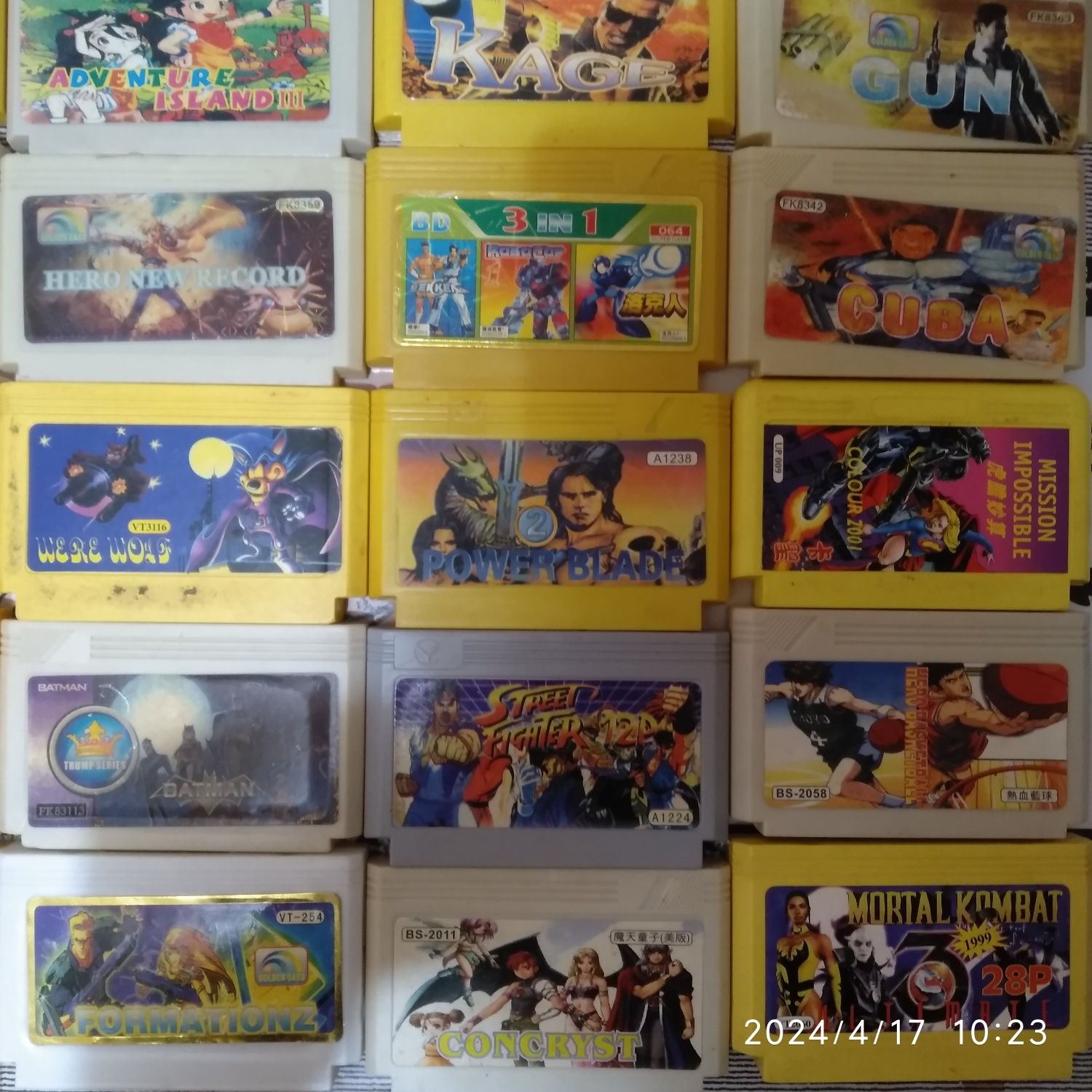 Dischete casete jocuri Sega / Terminator 45 buc - 45 lei buc neg.
