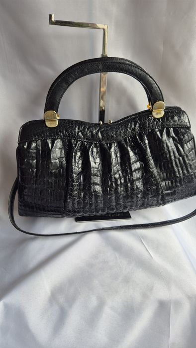 Geanta vintage aligator/crocodil autentica