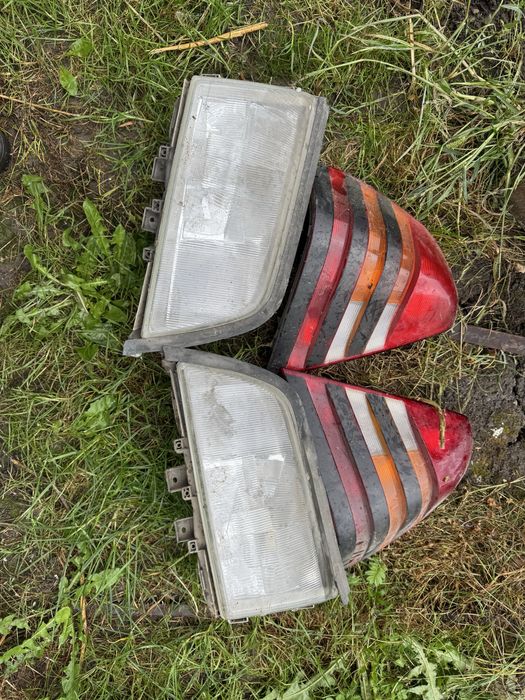 Faruri stopuri Mercedes Benz ansamblu stergator parbriz c200 c180 w202