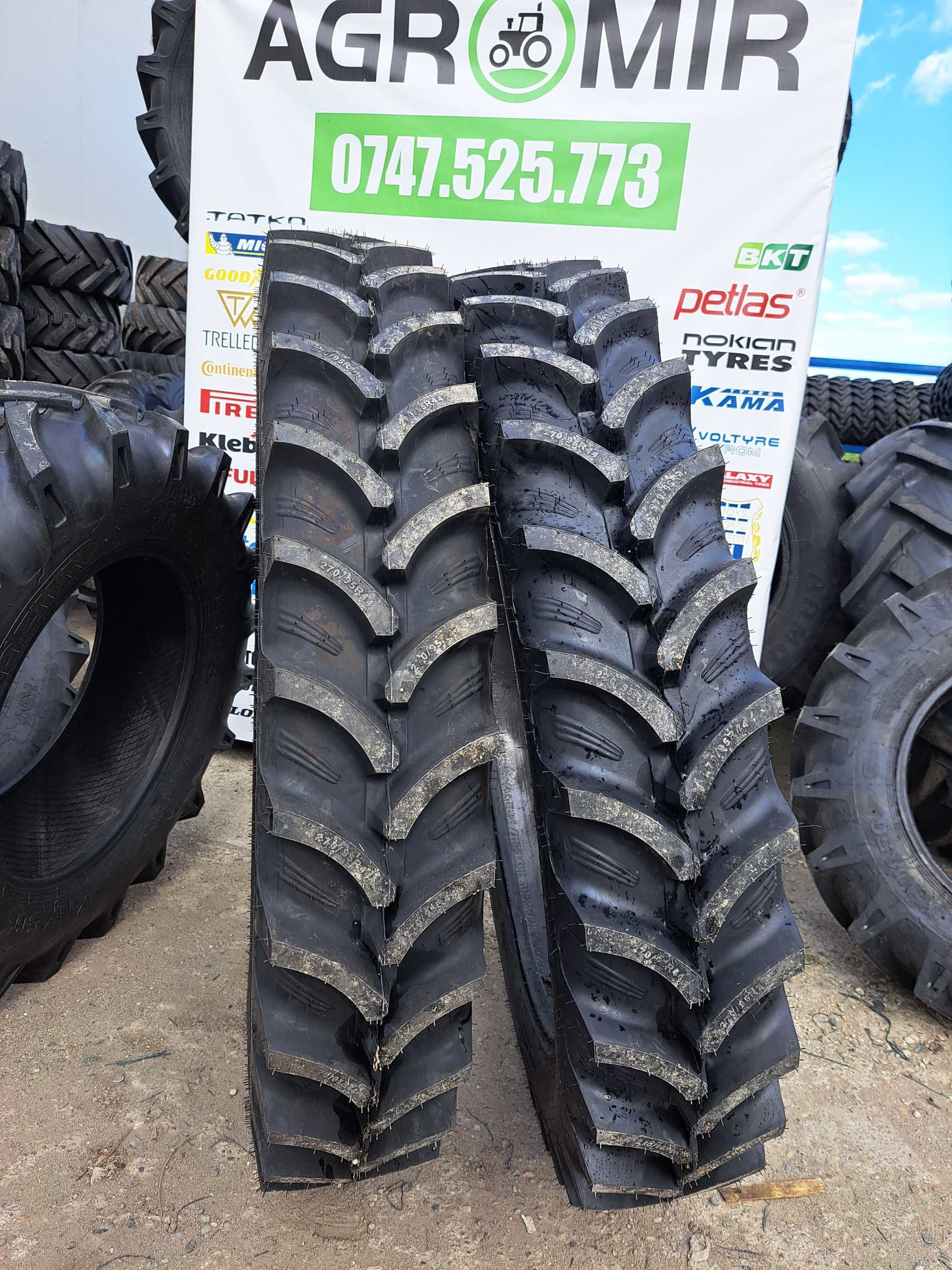 Anvelope noi 270/95R44 OZKA cauciucuri radiale 11.2R44 ERBICIDATOR