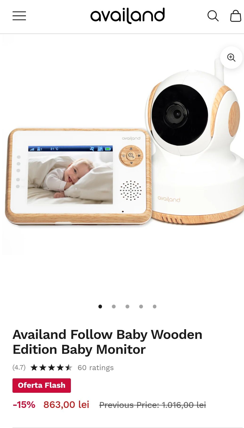 Baby monitor Avoiland 360⁰