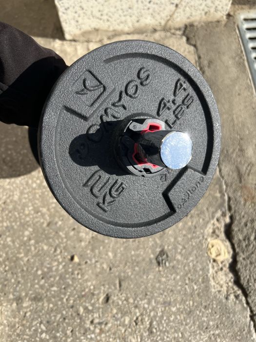 Gantera 10kg discuri fonta