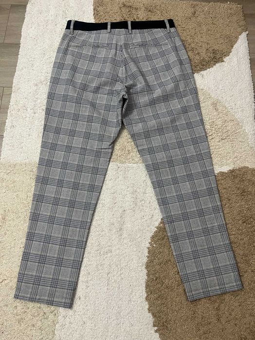 Pantaloni Costum eleganti Zara MEN in carouri Marimea M (EUR31)