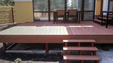 Террасная доска из ДПК, Декинг, Монтаж, Демонтаж