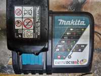 Incarcator rapidMakita DC18RC  si baterie 18v/3ah