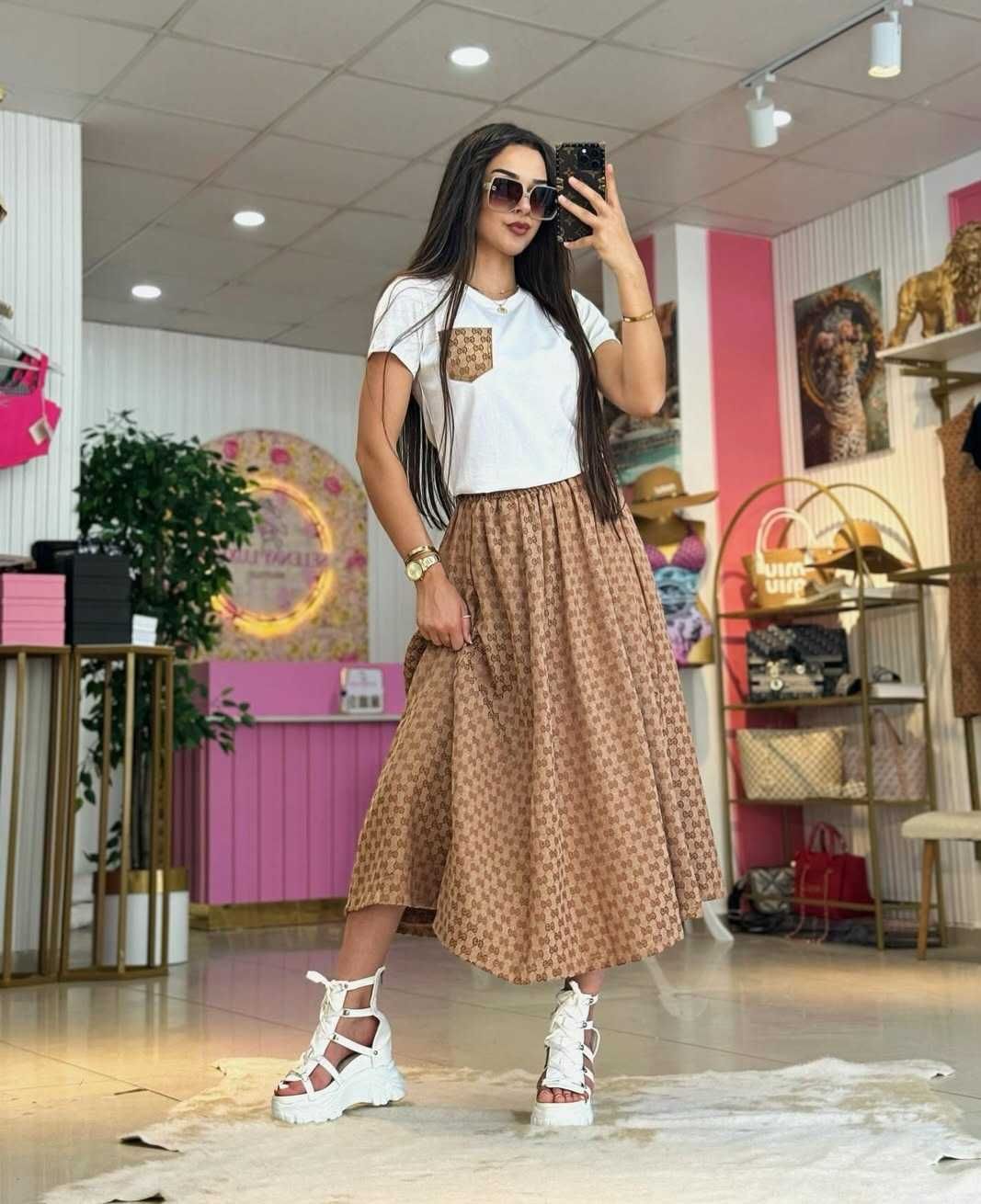 Дамски комплект от две части на Gucci
