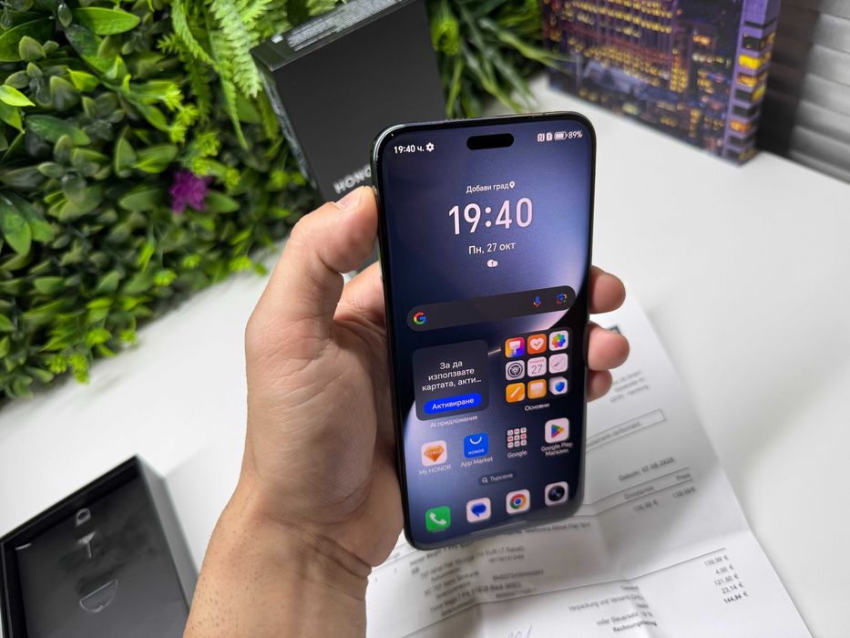 ! Като НоВо ! Honor Magic7 Pro 512GB Black Гаранция